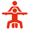 personal trainer icon to represent Gyms in Franklin TN specializing in sports training programs and strength and conditioning classes with personal trainers